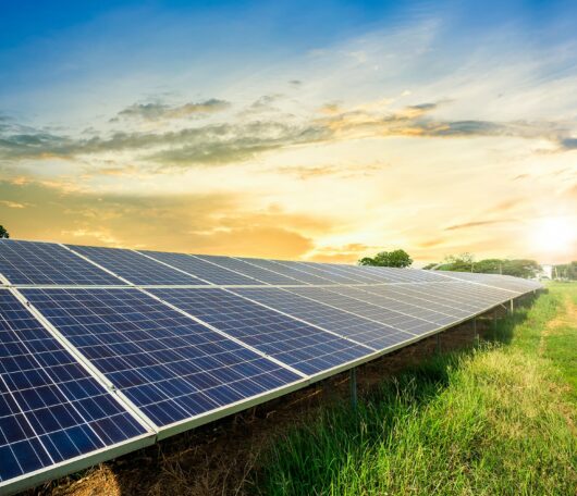 solar-panel-cell-dramatic-sunset-sky-clean-alternative-power-energy-concept